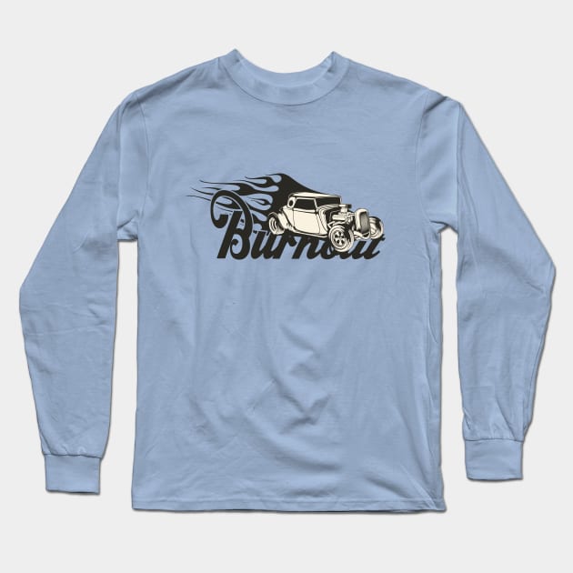 Hot rod racer Long Sleeve T-Shirt by UniqueDesignsCo